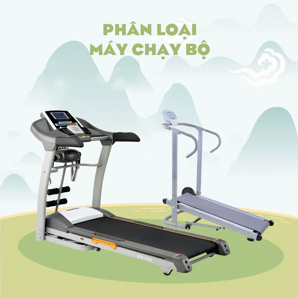 So sánh máy chạy bộ cơ và máy chạy bộ điện